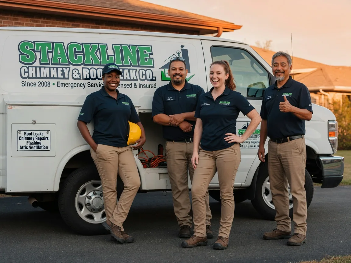 Chimney flashing repair company in Sidney, OH